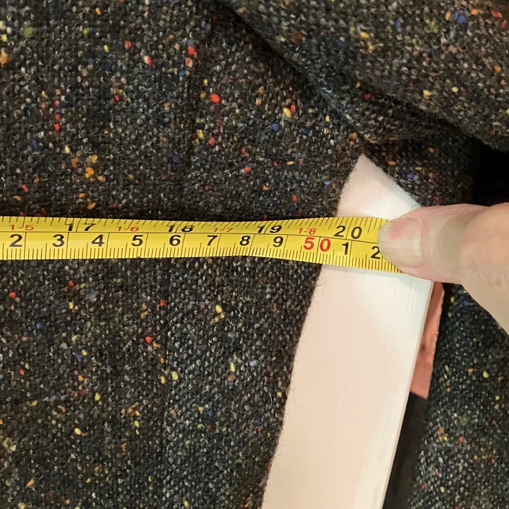 Jaeger Jacket, Tweed Mixed Color, Size 16 - image 6